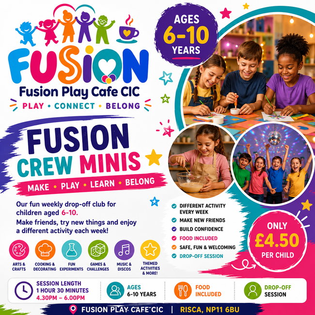 ⭐ Fusion Crew Minis – Ages 6–10