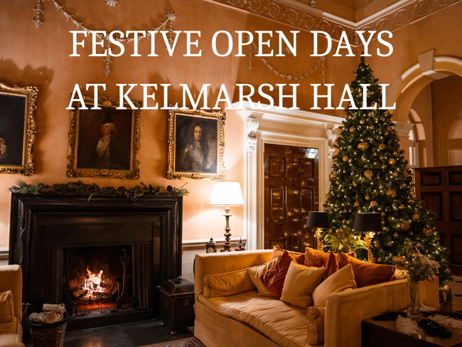 Festive Open Days at Kelmarsh - Tuesday 1st & Wednesday 2nd December 2026