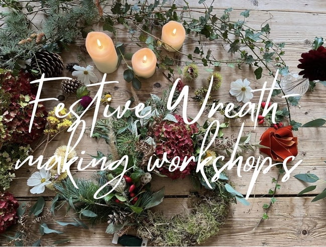 Festive Wreath-Making Workshops with Foraging Walk - 21st Nov or 5th Dec