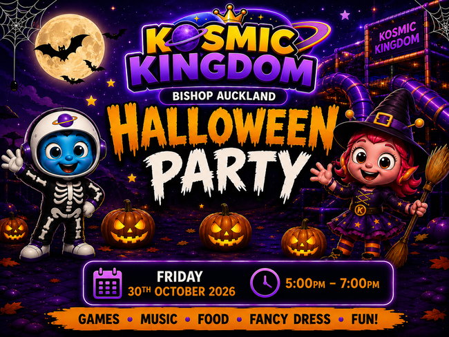 Kosmic Halloween Party Friday