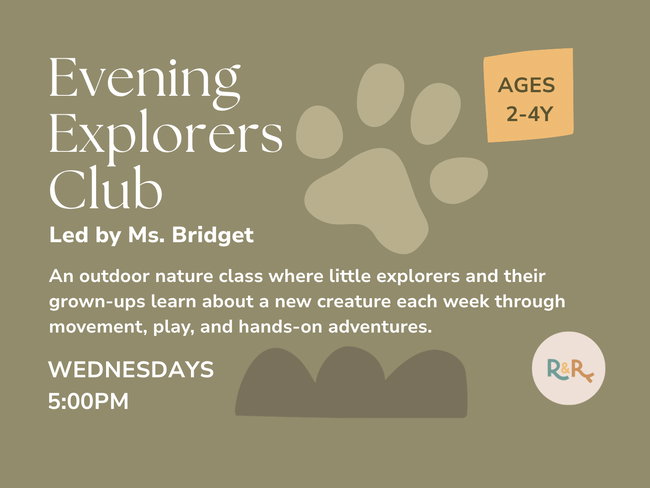 Evening Explorers Club (Drop-in)
