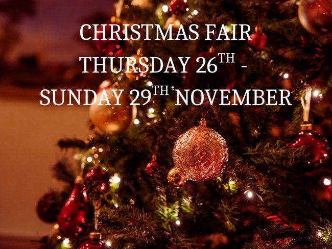 Christmas Fair at Kelmarsh Hall - Thursday 26th - Sunday 29th November