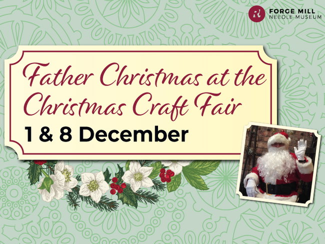 Father Christmas at the Christmas Craft Fair