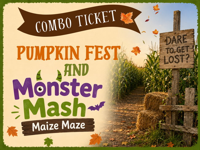 Pumpkin Fest and Monster Mash Maize Maze