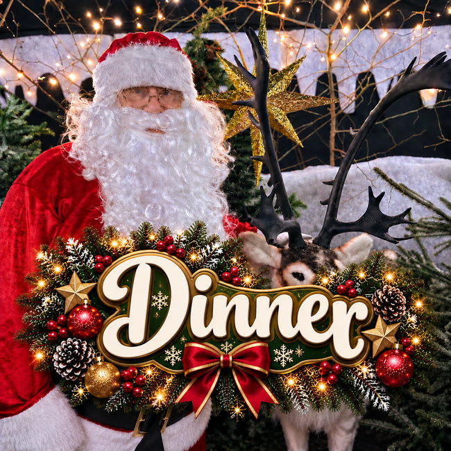 Dinner with Santa