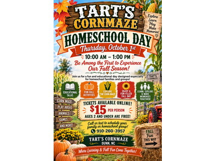 Homeschool Day - October 1st