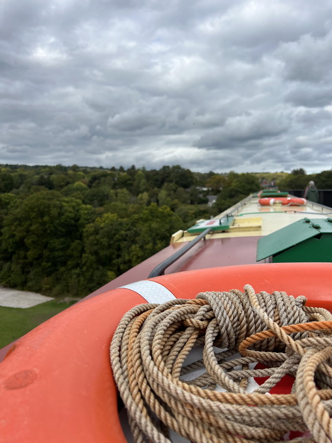 Aqueduct Cruise Afternoon Tea with a Glass of Prosecco