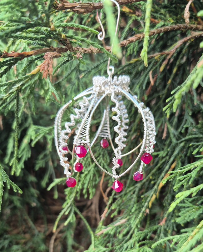 Christmas Bauble Wire Weaving Workshop with Panache Arts 