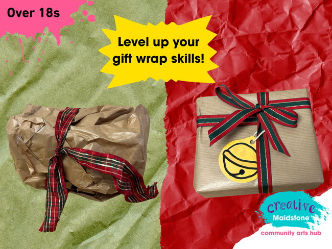 Creative Maidstone | Gift Wrap Workshop | Saturday 28 November