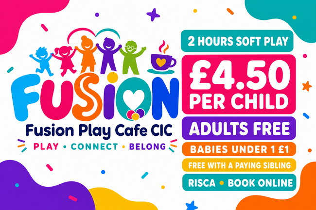 Fusion Soft Play – 2 Hour Play Session