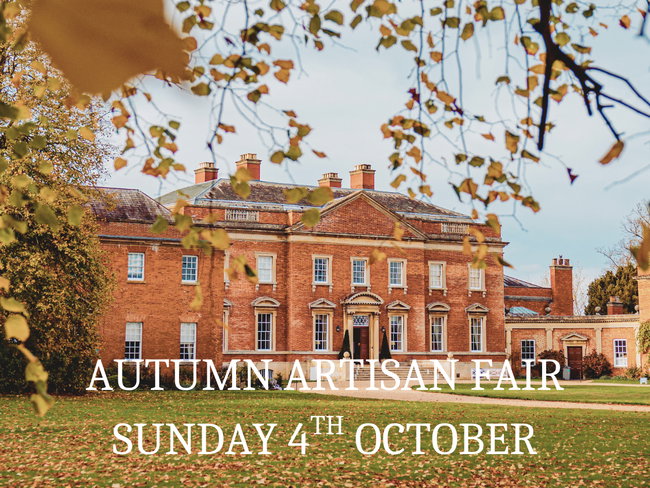 Autumn Artisan Fair - Saturday 3rd & Sunday 4th October