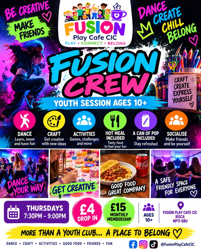 Fusion Crew – Ages 10+