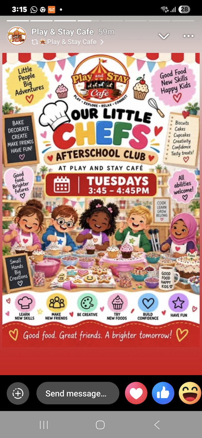 OUR LITTLE CHEFS TUESDAYS