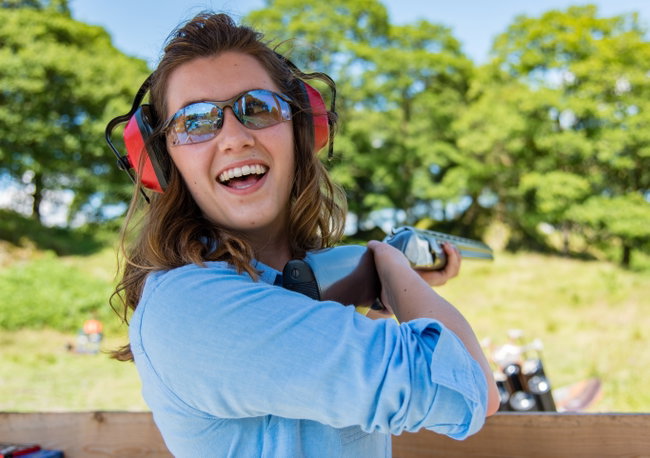 Clay Pigeon Shooting with Graythwaite Adventure