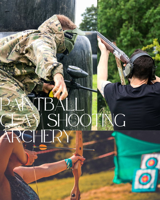 Paintball, Archery and Clay Shooting