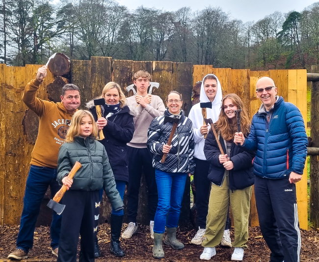 Archery and Axe Throwing with Graythwaite Adventure