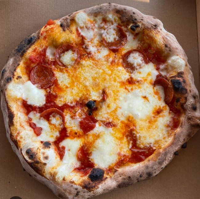 Stone baked pizza party 
