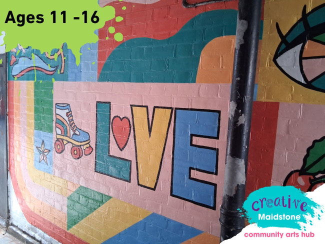 Creative Maidstone | Paint a Mural | Friday 30 & Saturday 31 October
