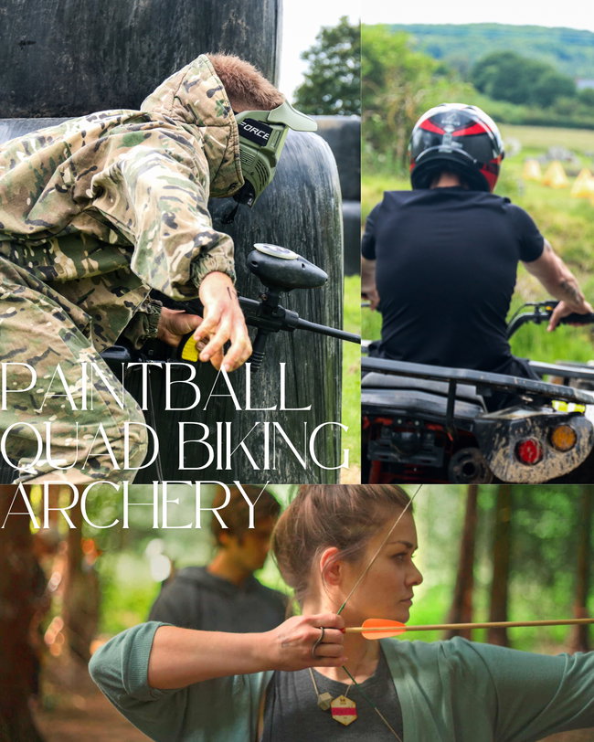 Paintball, Quad Biking and Archery