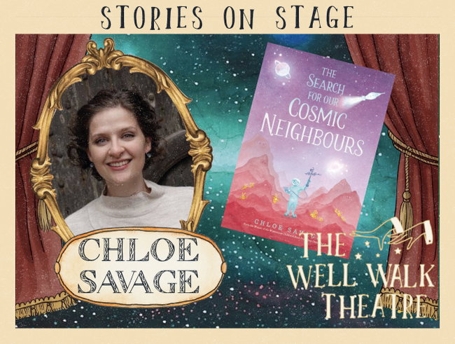 Stories on Stage with Chloe Savage - Book presentation, Q&A and signing