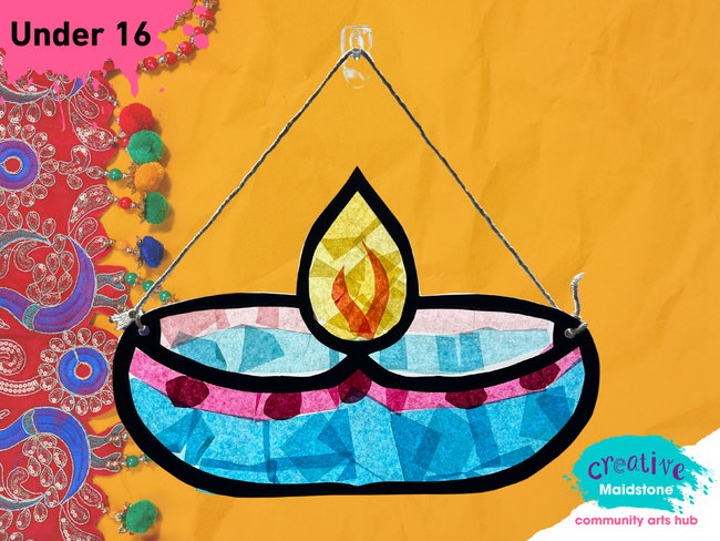 Creative Maidstone | Diya Suncatchers Diwali Workshop | Thursday 5 November
