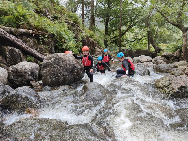 Ghyll Scrambling, Langdale (Age 8+) with Path to Adventure