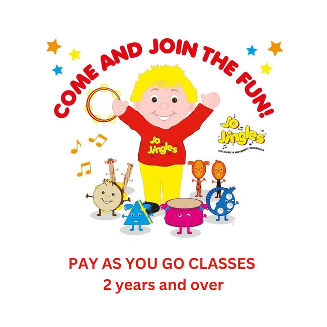 Jo Jingles - Over 2 years - Friday 10.30am