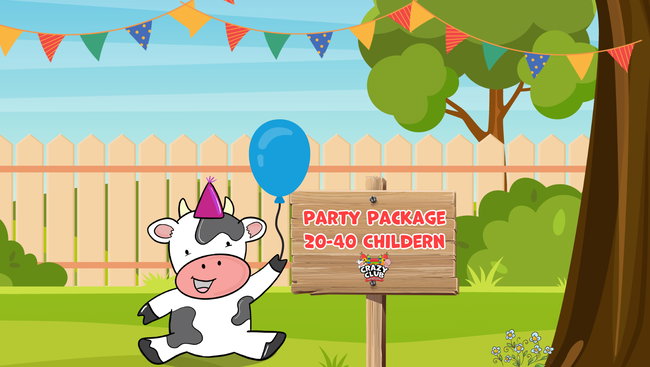 Party package - Plus (20-40 children)