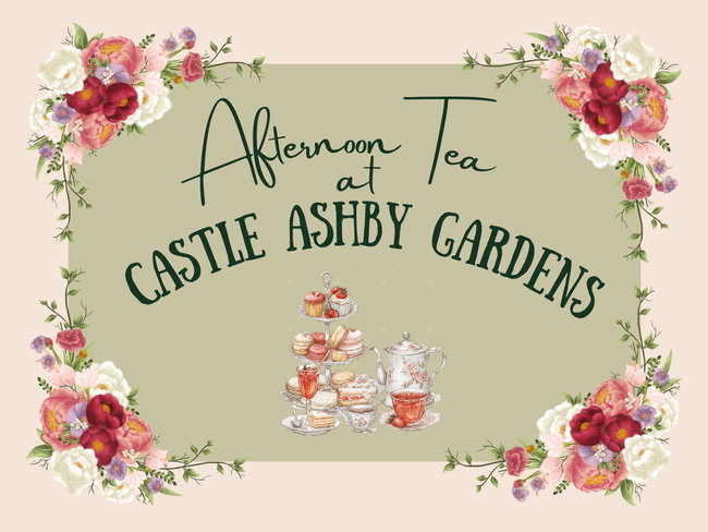 Afternoon Tea at Castle Ashby Gardens
