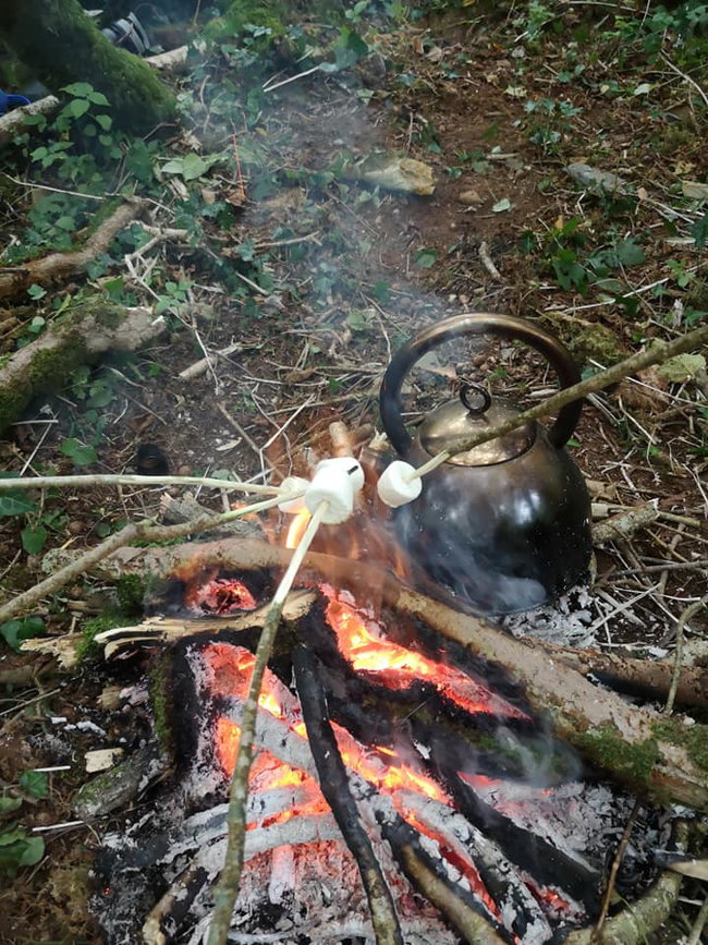 A day of Bushcraft 