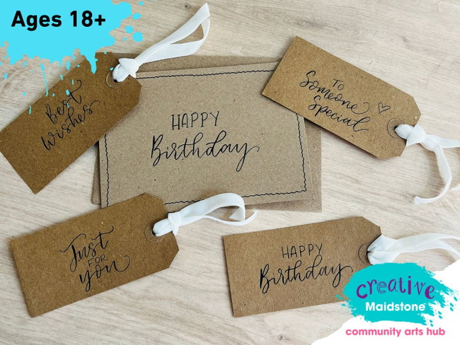 Creative Maidstone | Beginner's Calligraphy Workshop | Monday 14 September