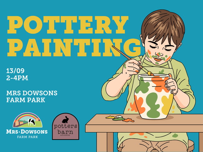 Pottery Painting at the Farm