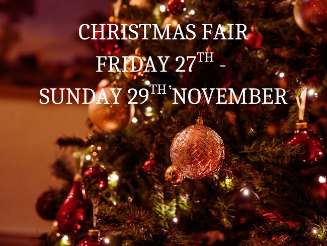 Christmas Fair at Kelmarsh Hall - Friday 27th - Sunday 29th November