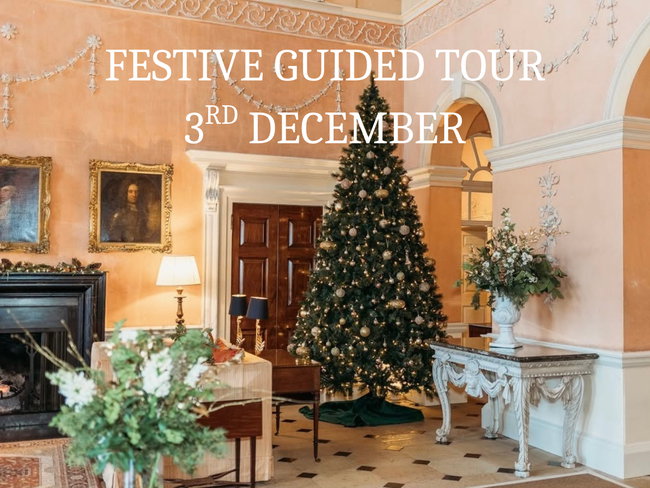 Festive Guided Tour of Kelmarsh Hall - Thursday 3rd December