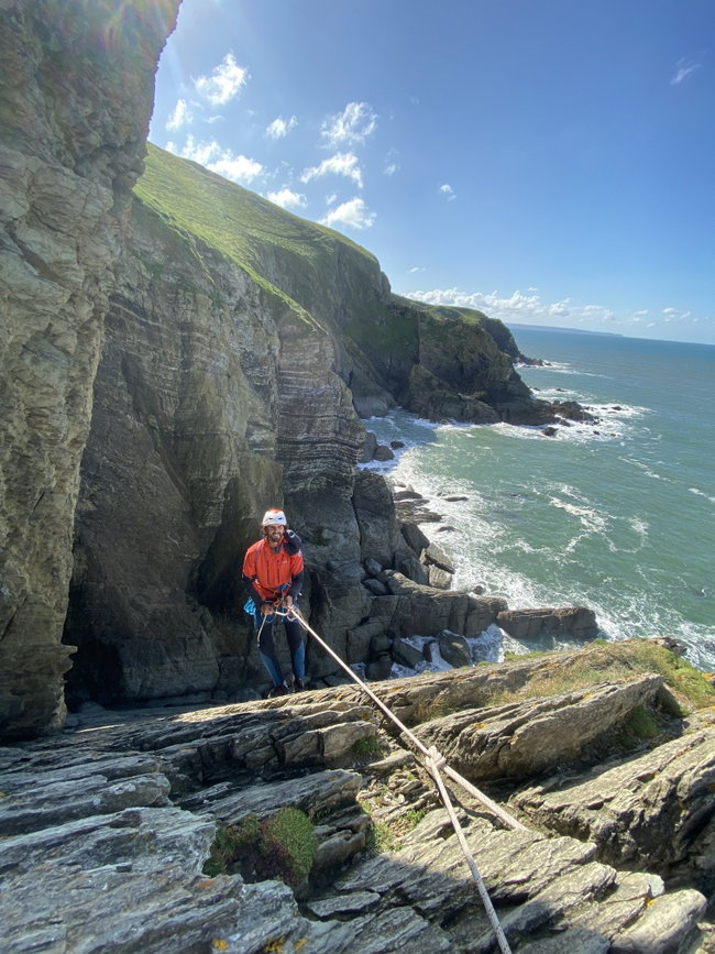 Guided Sea Cliff Climbing - North Devon