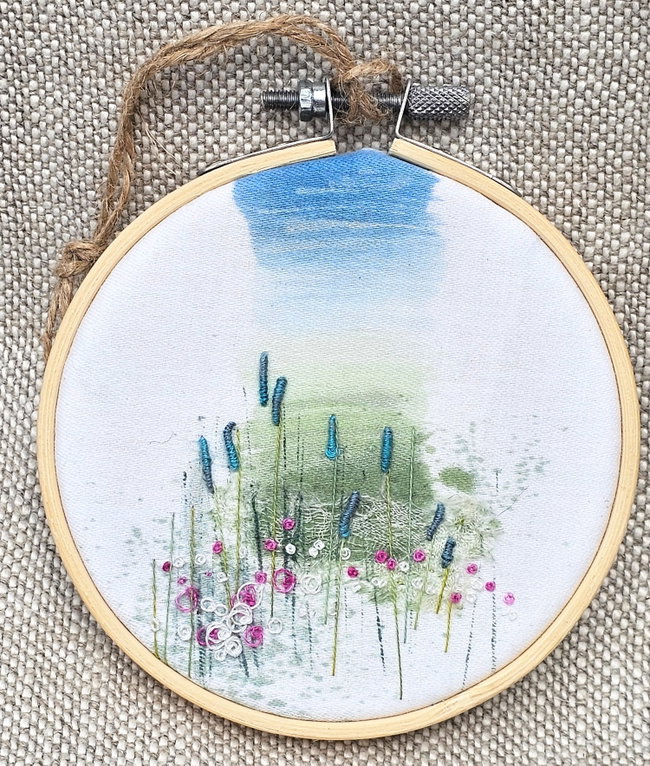 Layered Landscape: Print & Stitch - 22nd September
