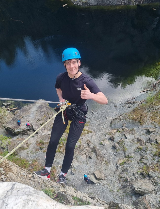 Abseiling, Hodge Close (Age 10+) with Path to Adventure 