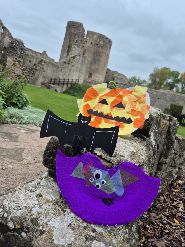 Halloween Crafts at Caldicot Castle