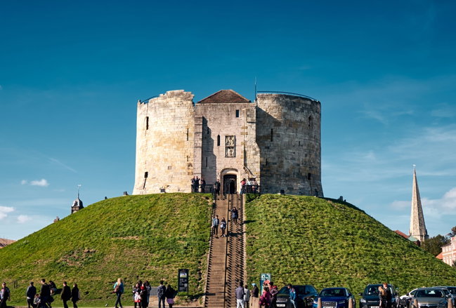 Clifford’s Tower: Now and Then
