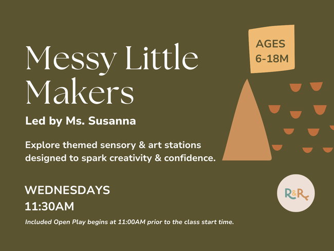 Messy Little Makers (Drop-in)
