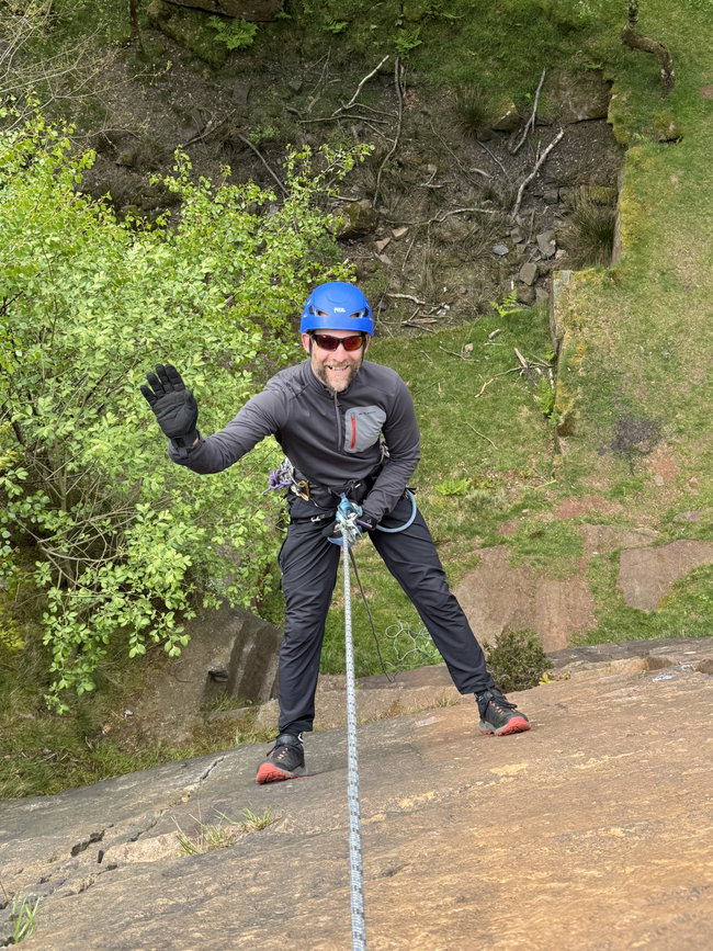 Rock Face Abseil Experience