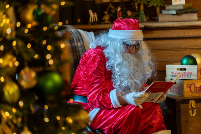 Father Christmas at Ushaw