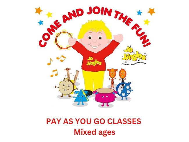 Jo Jingles - Mixed Ages - Wednesday 10.30am