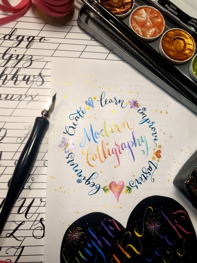Modern Calligraphy Workshop with Jane Lappage  25 October