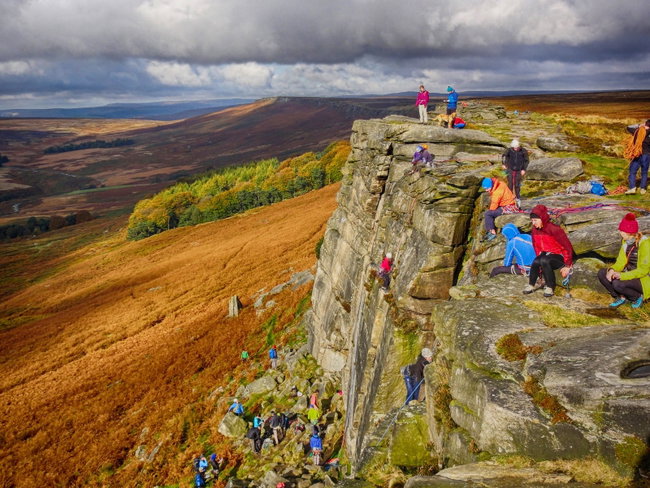 Stanage Edge & Keira Knightley Rock - Guided Walk