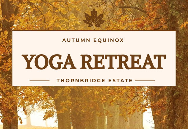 Autumn Equinox Yoga Retreat Topaz Yoga
