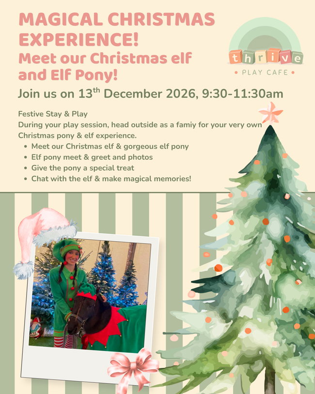Christmas Elf & Pony Visit