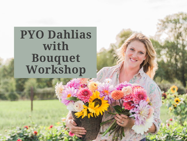 Hand-Tied Dahlia Bouquet Workshops