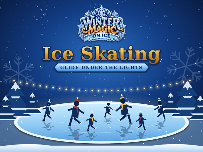 Ice Skating at Winter Magic on Ice 