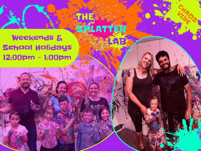 The Splatter Lab | Extreme High-Velocity Paint Chaos (Ages 5–11)